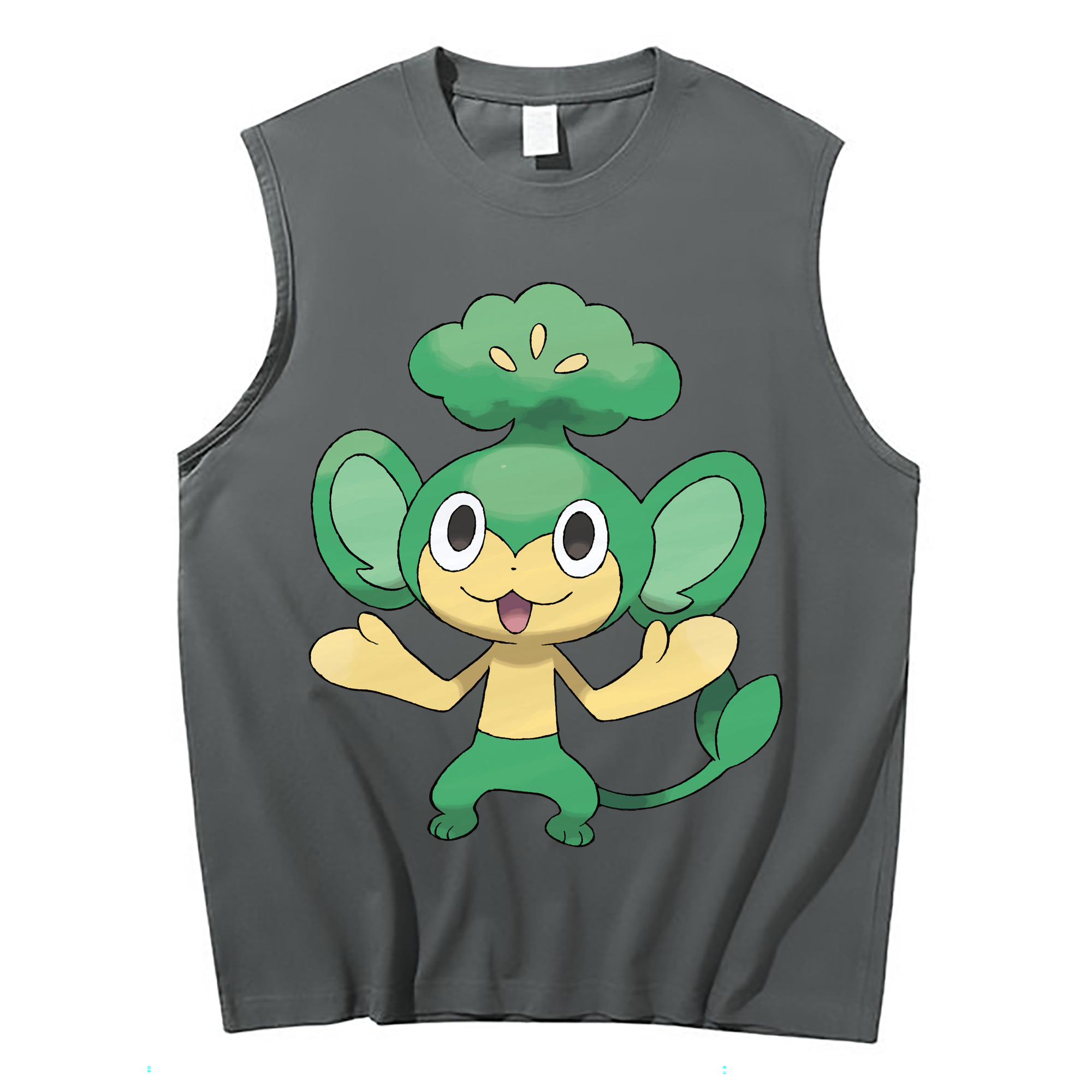 （画像用） ポケットモンスター Pokémon コットン100％タンクトップ（フロントプリント）